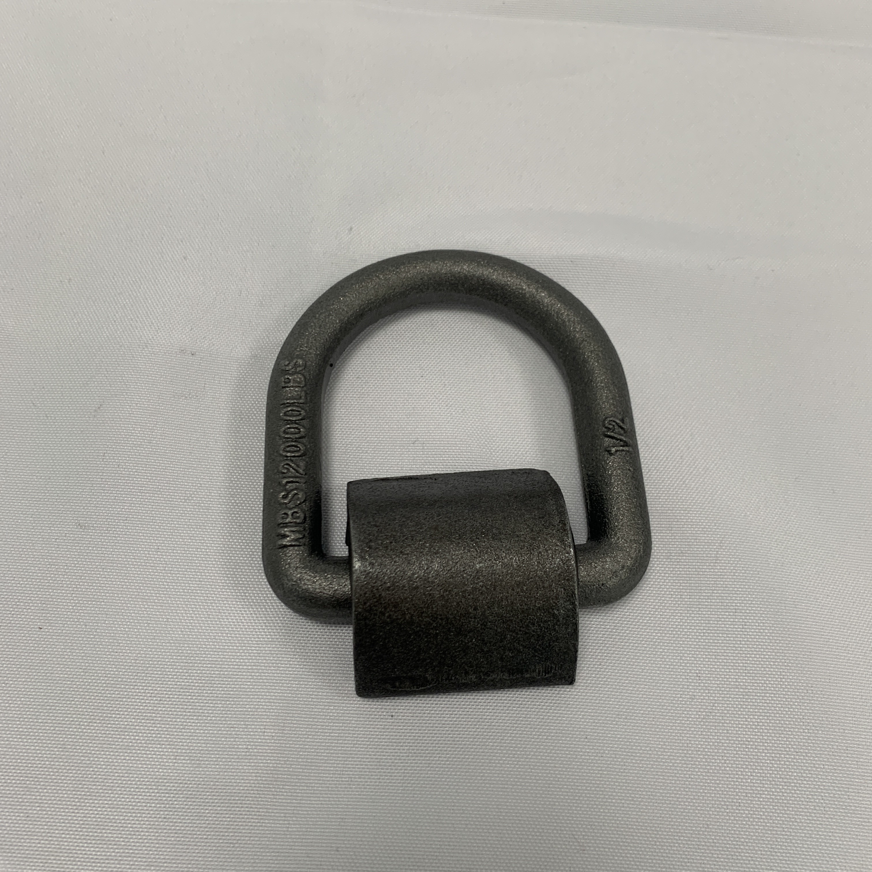 Handle Heavy Loads D-Ring 1/2 In Ring Dia 11781 Lb Capacity Inner Dia 2.5" X 2.375"