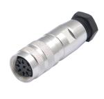 5g networks AISG standard IP67 IP68 Famale Male 5 pin shielded socket M16