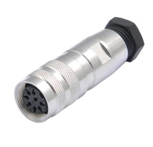 Wholesale AISG Waterproof Electrical Connectors , 5M 8 Pin Circular Connector Hw Port from china suppliers