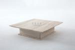 Contemporary Square Modern Marble Coffee Table