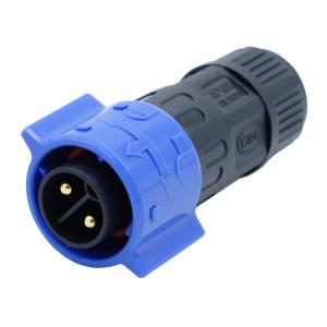Wholesale Waterproof M25 4 pin fast push pull 40A connector female plug male socket power connectors from china suppliers