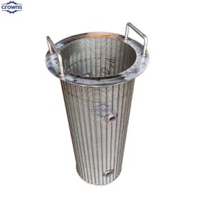 Wholesale Factory Supply Johnson V Wire Water Well Screen stainless steel Wedge Wire Stainless Steel Screen For Water Well from china suppliers