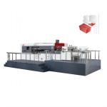 Carton Box Automatic Die Cutting Machine 1500X1105mm Lead Edge Feeding Creasing