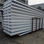 eps 12kg sandwich panel 1050-50-0.426mm cover with film both side for prefab
