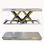 Hydraulic Large Double Scissor Lift Tables Electric Platform 133.86''X47.24''