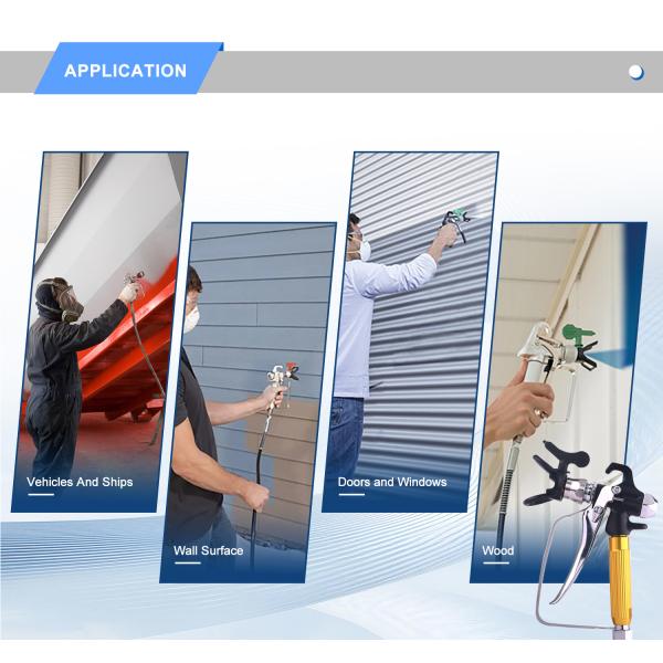 Portable Airless Paint Gun High Pressure Automotive Panting Airless Spray Gun