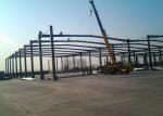 Prefabricated Steel Frame Buildings / Multi Span Pre Built Large Space Steel