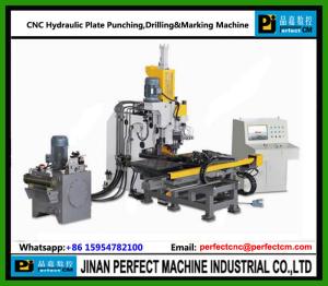 Wholesale China CNC Hydraulic Plate Punching, Drilling &amp; Marking Machine Supplier Tower Manufacturing Machine (PPD103) from china suppliers