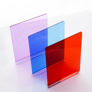 Wholesale Colored Translucent Clear Perspex Sheet , PMMA Light Diffusing Acrylic Sheet 4mm from china suppliers