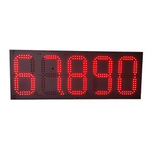 China IP65 Outdoor Led Gas Price Changer Gas Station Led Price Sign 820*310*25mm on sale