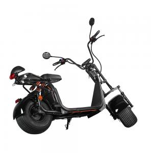 China Ecorider 2 Wheel Electric Scooter 1500w EEC City Coco LED Turn Light With Fat Tire on sale