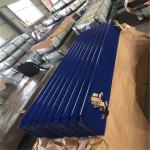 76mm Pre Painted Corrugated Roofing Sheet Corrugated Metal Roof Panels