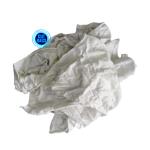 White Cotton Wiping Rags Cotton Hosiery Rags Clips 100% Cotton White Color