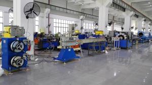 China Garden Hose / Braided Yarn Reinforced PVC Hose Extrusion Line , PVC Plastic Pipe Extrusion Machine on sale