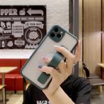 Anti Lost Finger Grip Phone Case High Clear Back Bumper For Iphone 11