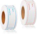 Removable Food Storage Self-Adhesive Sticker 1 X 3 Inch Refrigerator Freezer