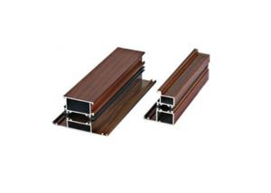 Wholesale 6063 / 6061 Wood Grain Aluminum Profiles Customized For Funiture from china suppliers
