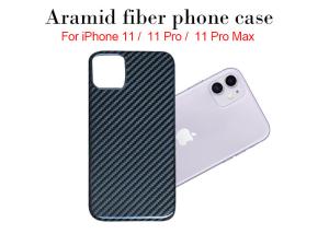 Wholesale Silky Touching Real Aramid Fiber Phone Case For IPhone 11 from china suppliers