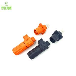 Wholesale 2pin 3pin 125A 150A HV PA66 Electric Vehicle Battery Connectors Plug / Socket from china suppliers