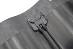 Thin Film Curved Solar Roof Tiles BIPV Solar Tile Shingles In Black Golden Red