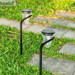 Custom Crystal Solar Lights LED ABS+PC Outdoor Solar Garden Lights