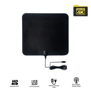 Wholesale HD UHF Digital TV Antenna with Booster Amplifier and Connect Type F Male/IEC Male from china suppliers