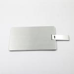 Metal 2.0 Credit Card Usb Drive 16GB 32GB UDP Flash Chips full Memory