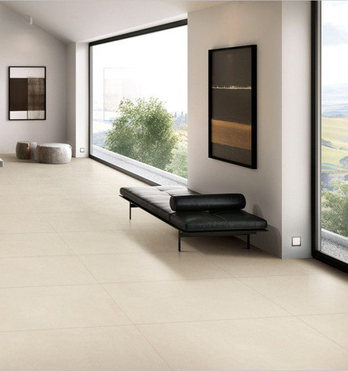 600*1200mm Cement Look Porcelain Tile Matte Rectangular Yellow Ceramic Wall Tile