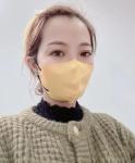 Melt Blown Fabric 3D Protective Non Woven Face Mask Morandi Color