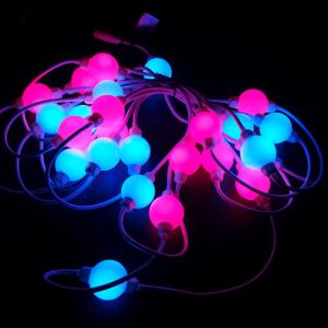 Wholesale Commercial LED Pixel Ball 3D Effect Ball String Lights Indoor Color Changing from china suppliers