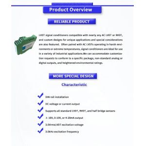 UNIVO ULVC1000Y LVDT RVDT Half Bridge Differential Transmitter Signal Conversion