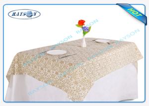 Wholesale Multi - Color Disposable PP Non Woven Tablecloth With Printed Design from china suppliers