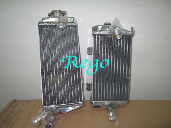 Quality High Efficiency Aluminum Motorcycle Radiator , Universal Motorcycle Radiator for sale