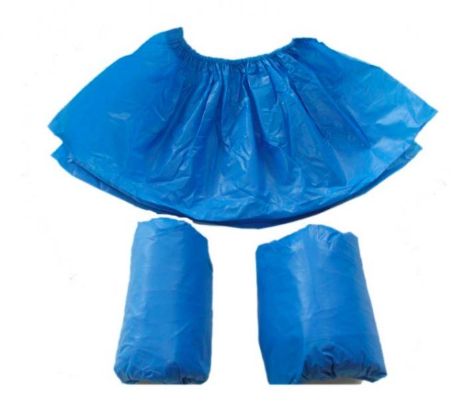Anti Slip Disposable Shoe Covers Customzied Hand Made For Medical Personnel