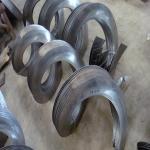 Hard Controlled SS 304 Spiral Blade Continuous Screw Conveyor Parts