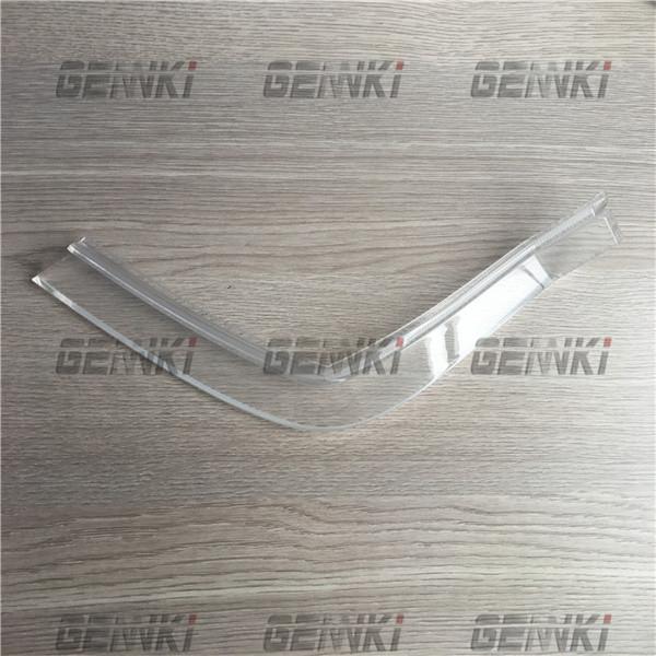 Mirror Polishing Trailer Light Covers PMMA Automotive CNC Machining Vehicle Head