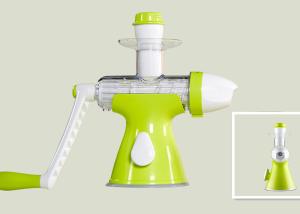 Wholesale Green Color Frozen Fruit Ice Cream Maker Manual Squeezing Without Additives from china suppliers