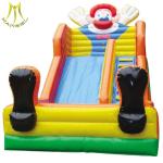 Hansel low price amusement theme park equipment inflatable water slides
