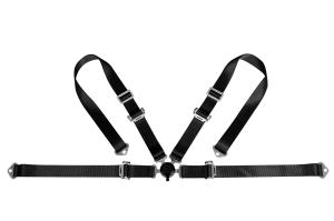 Wholesale 4 Point Static Racing Safety Belts In Black , Red , Blue , Yellow , Gray from china suppliers