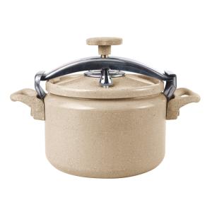 Wholesale 4L Marble Coated Aluminium Gas Pressure Cooker 5mm Thickness from china suppliers