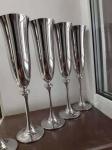 Crystal Glass Vacuum Plating, Glass ashtray, glass shisha PVD rainbow color