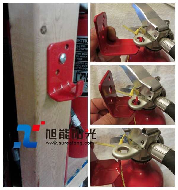 Powder Coating Fire Extinguisher Bracket for DCP Extinguisher Wall Mount Punching Mold