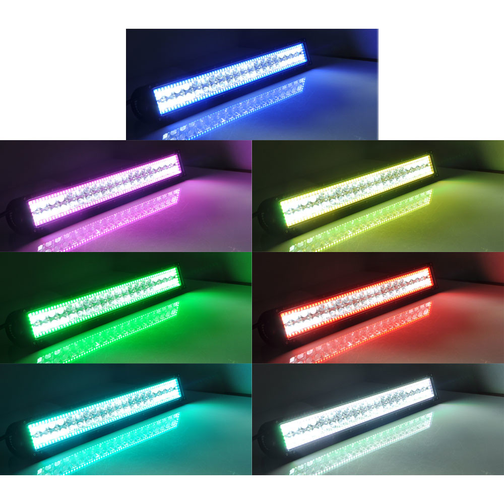 10 - 30V DC 41.5inch 240w Auto Car Light Bar / Curved Led Light Bar