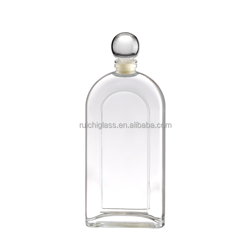 Customize Sealing Type Latest Design Whisky Vodka Glass Bottle for Beverage Industry