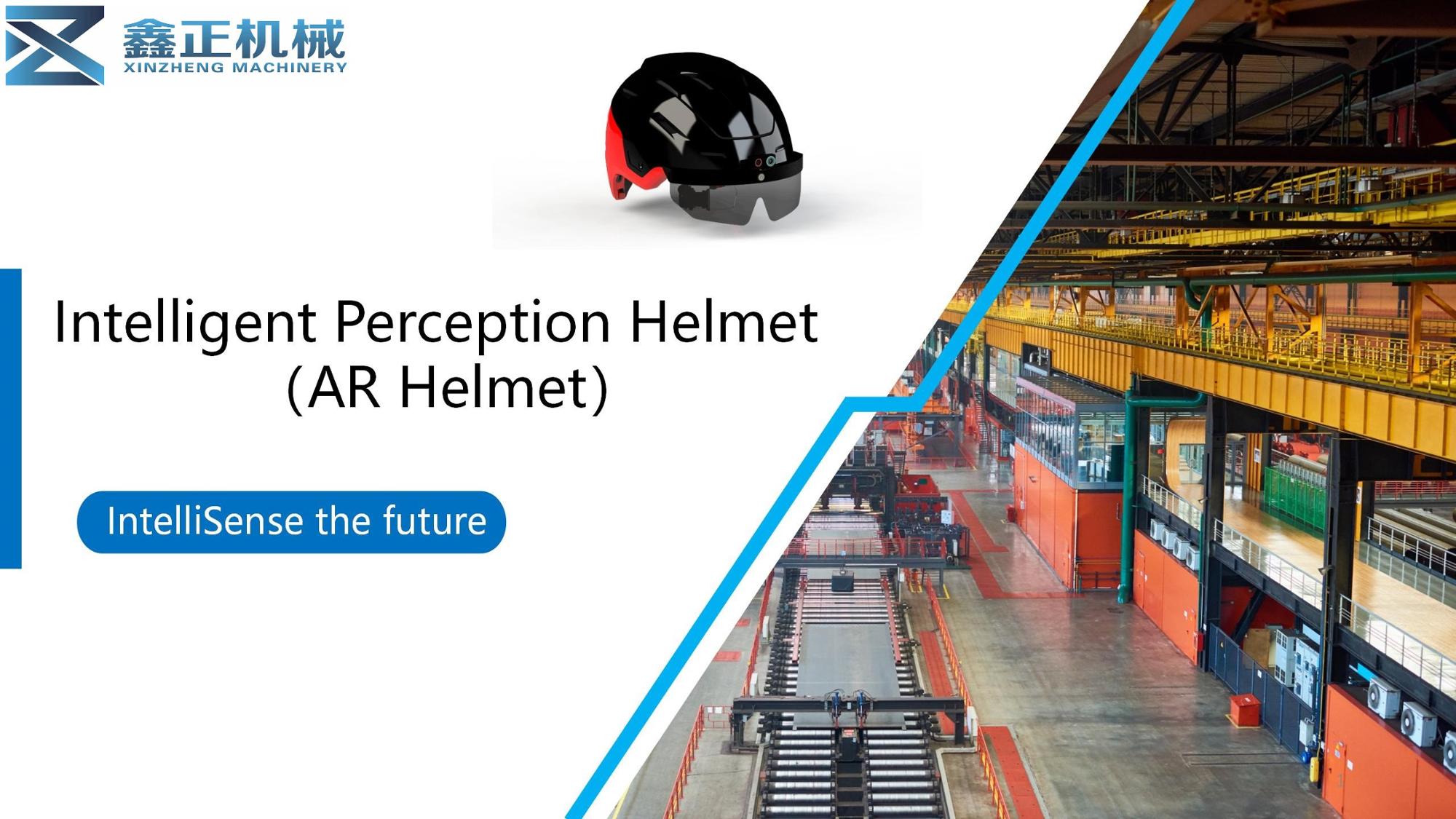 Crowd Monitoring 5m Intelligent Temperature Helmet