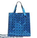PVC Shopping Handbags Bag Tote Shopper Handles Transparent Clear Large Capacity