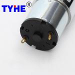 Low Noise Micro Diameter 37mm Gearbox 6volt 12v 24v 10kgcm 3w 4 Watt 60 Rpm High