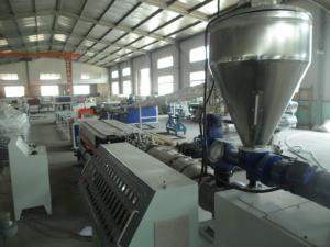Wholesale 25000N Twin Screw 315mm Plastic PVC Pipe Making Machine from china suppliers