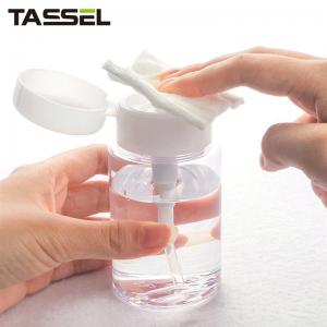 China Push Down Salon Nail Polish Remover Pump Dispenser Bottle Container on sale