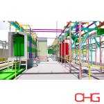 Custom Dipping Pretreatment Line Electrophoresis Electrophoretic KTL EPD Coating